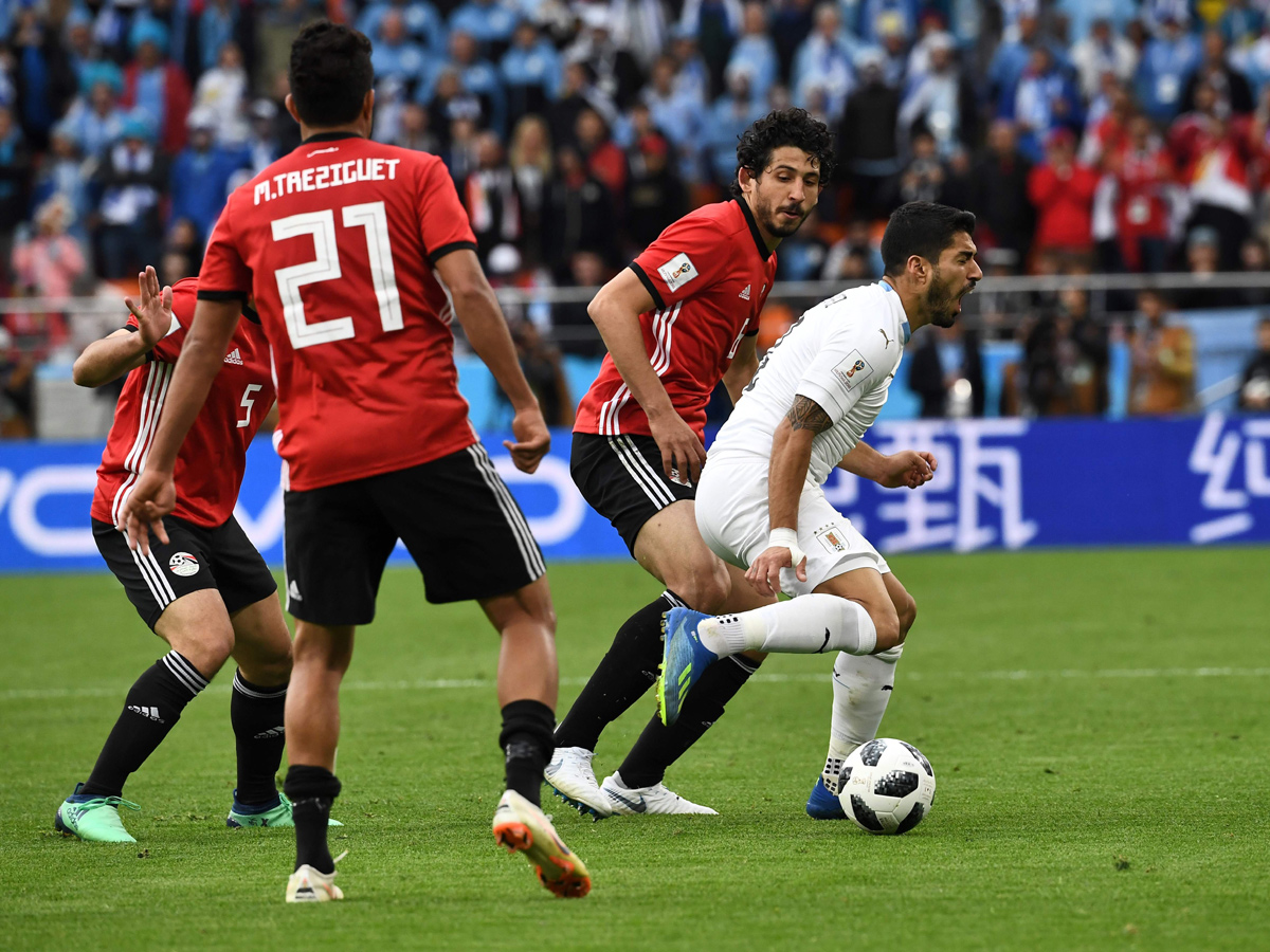 Egypt and Uruguay football match photo Gallery - Sakshi14