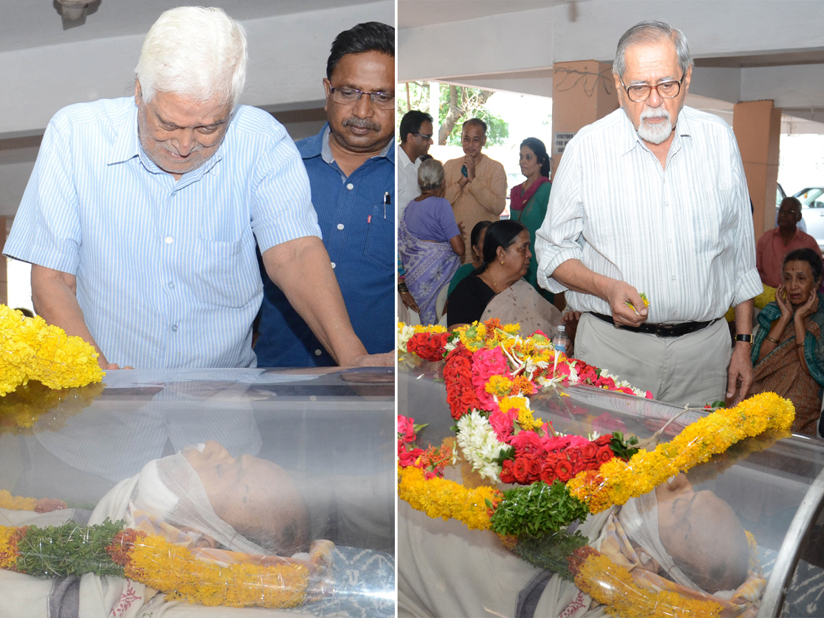 Political Leaders Pay Tributes To Professor Keshav Rao Jadhav Photo Gallery - Sakshi21