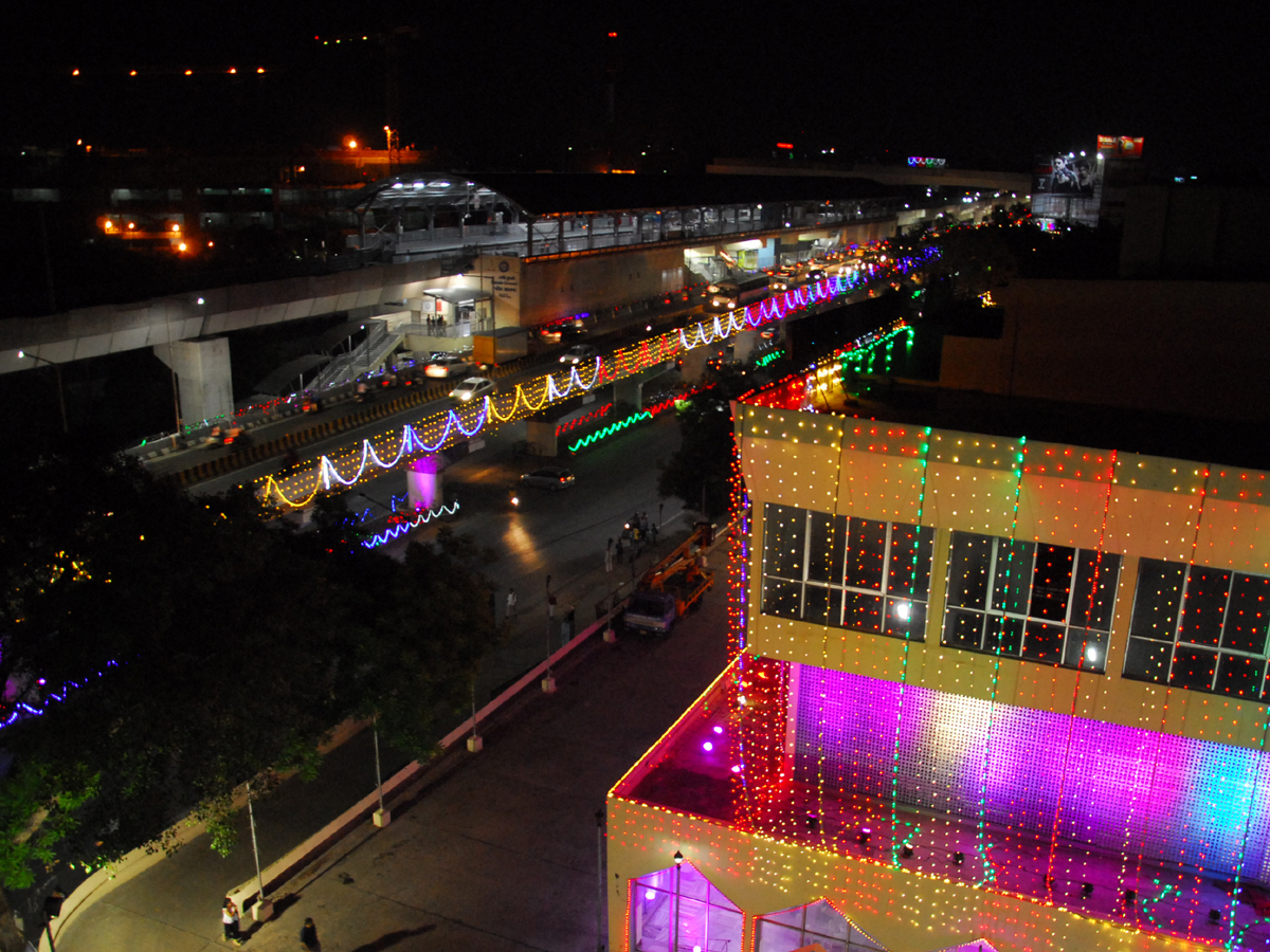 Lighting Arrangements in hyderabad For Telangana Formation Day Celebrations 2018  - Sakshi2