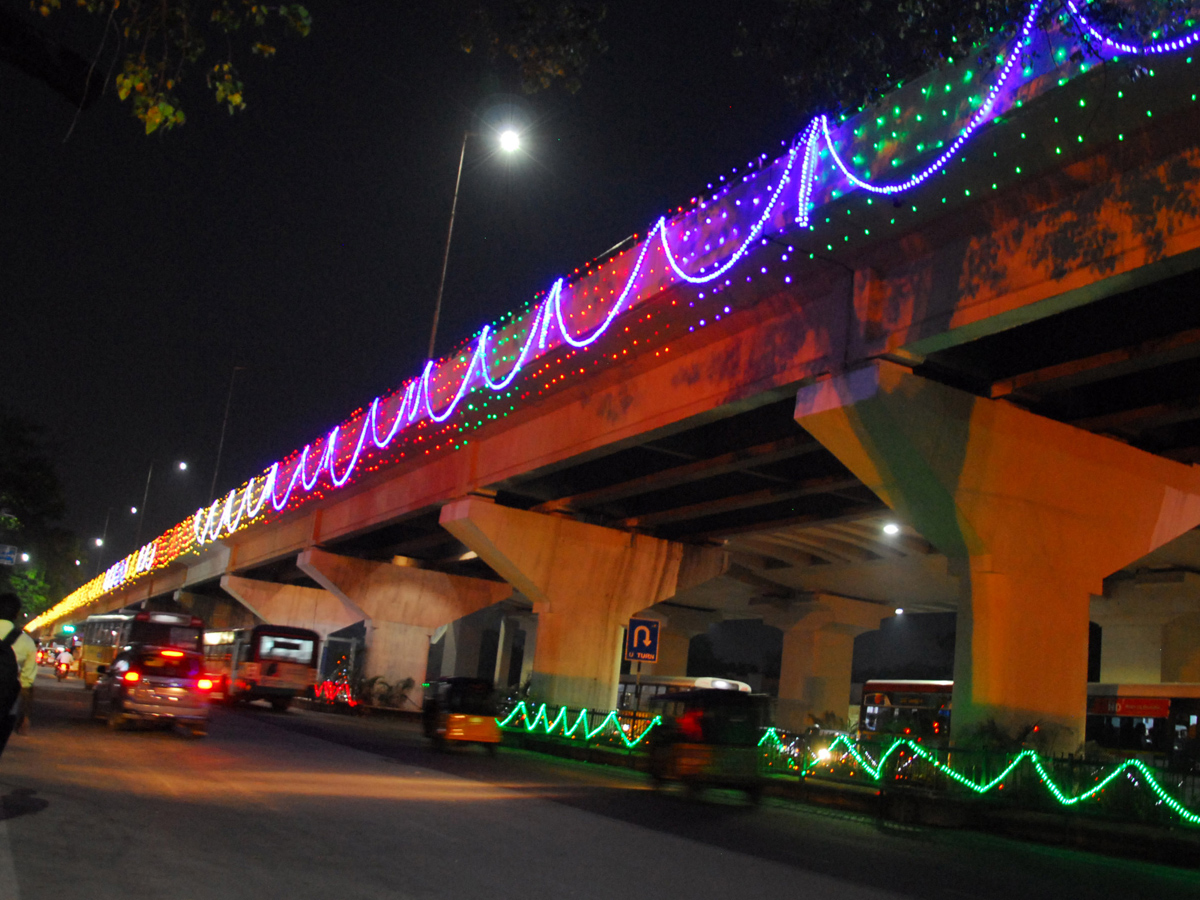 Lighting Arrangements in hyderabad For Telangana Formation Day Celebrations 2018  - Sakshi15