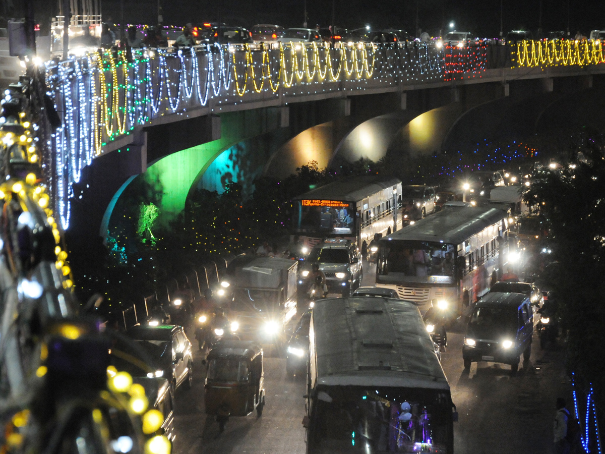 Lighting Arrangements in hyderabad For Telangana Formation Day Celebrations 2018  - Sakshi4