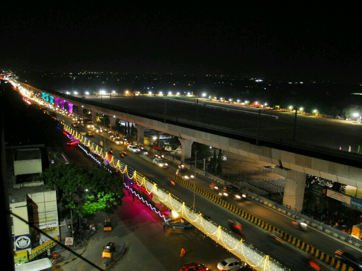 Lighting Arrangements in hyderabad For Telangana Formation Day Celebrations 2018  - Sakshi8