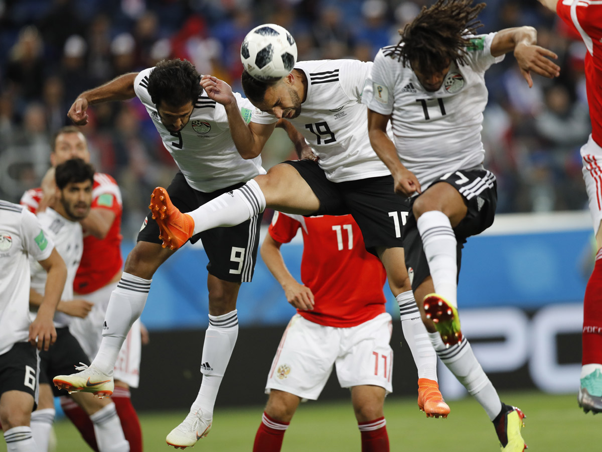 Russia and Egypt match Photo Gallery - Sakshi21