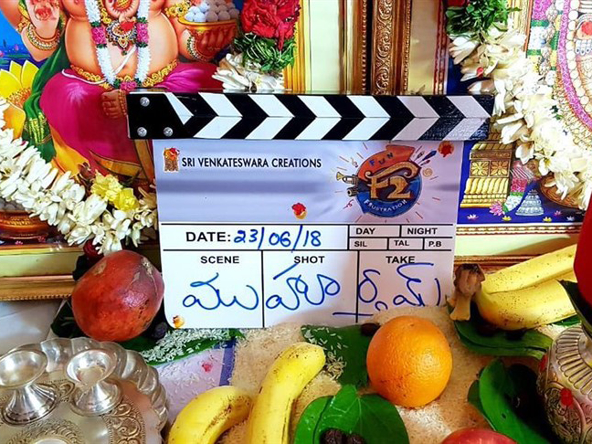 Venkatesh and Varun Tej F2 Movie Launch Photo Gallery - Sakshi6