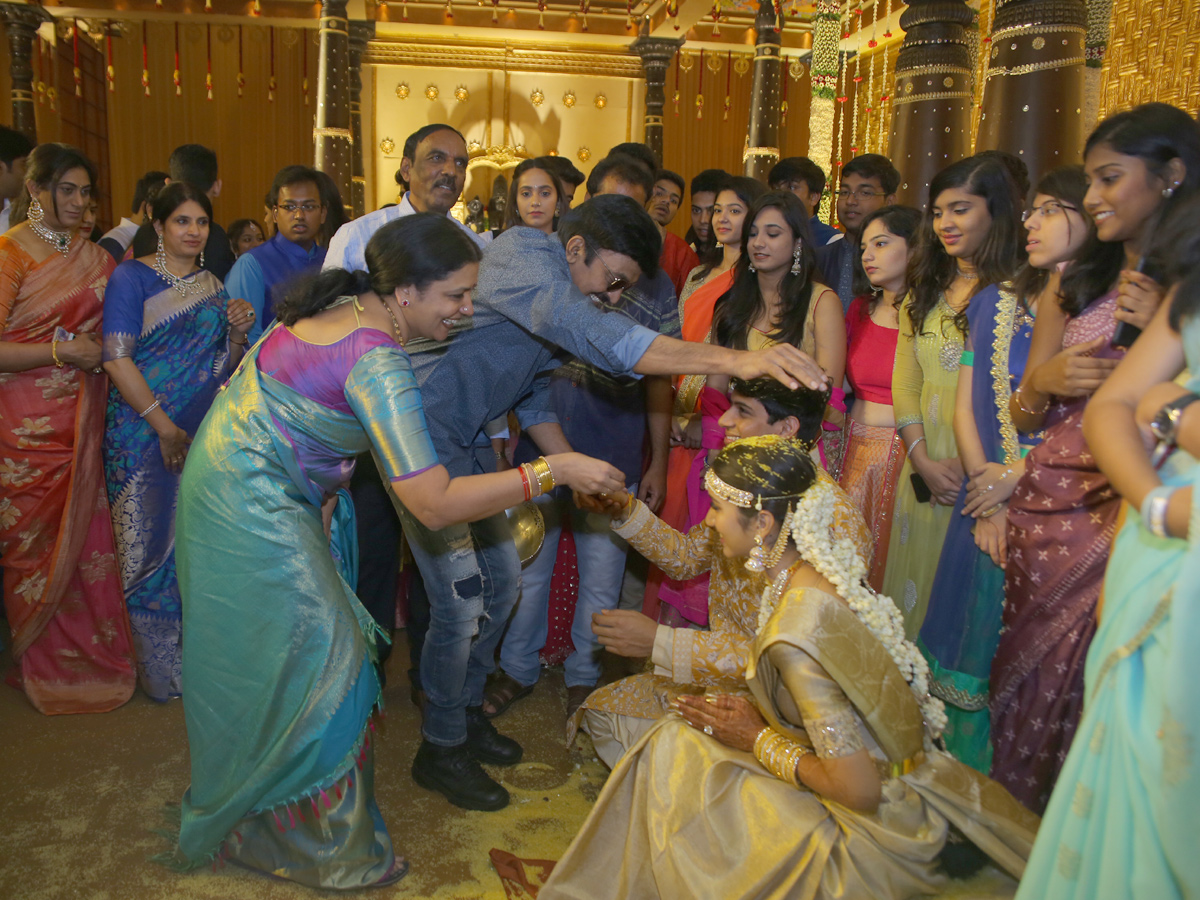  TSR Grandson Wedding Photo Gallery - Sakshi24