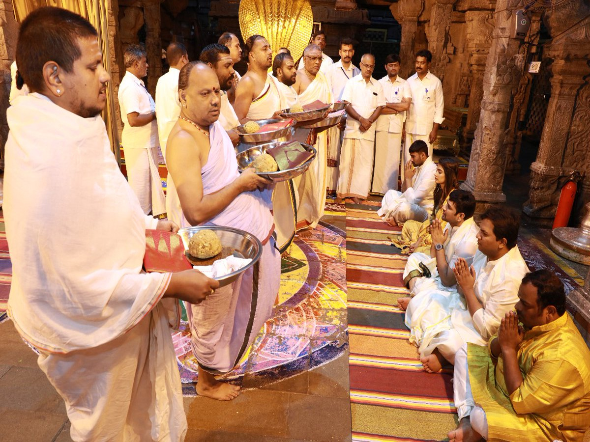 SaakshyamTeam At Tirumala - Sakshi3