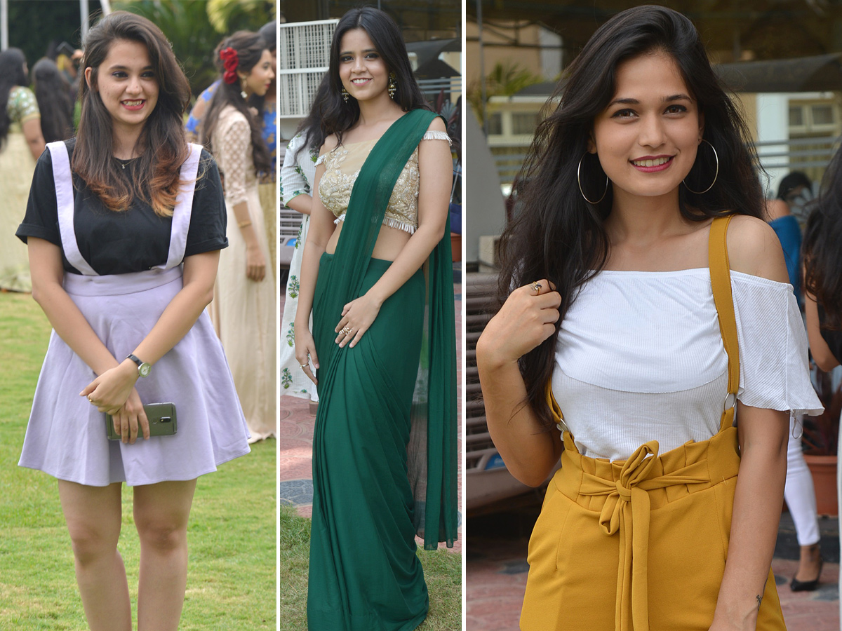 villa marie degree college freshers at classic gardens Photo Gallery - Sakshi8