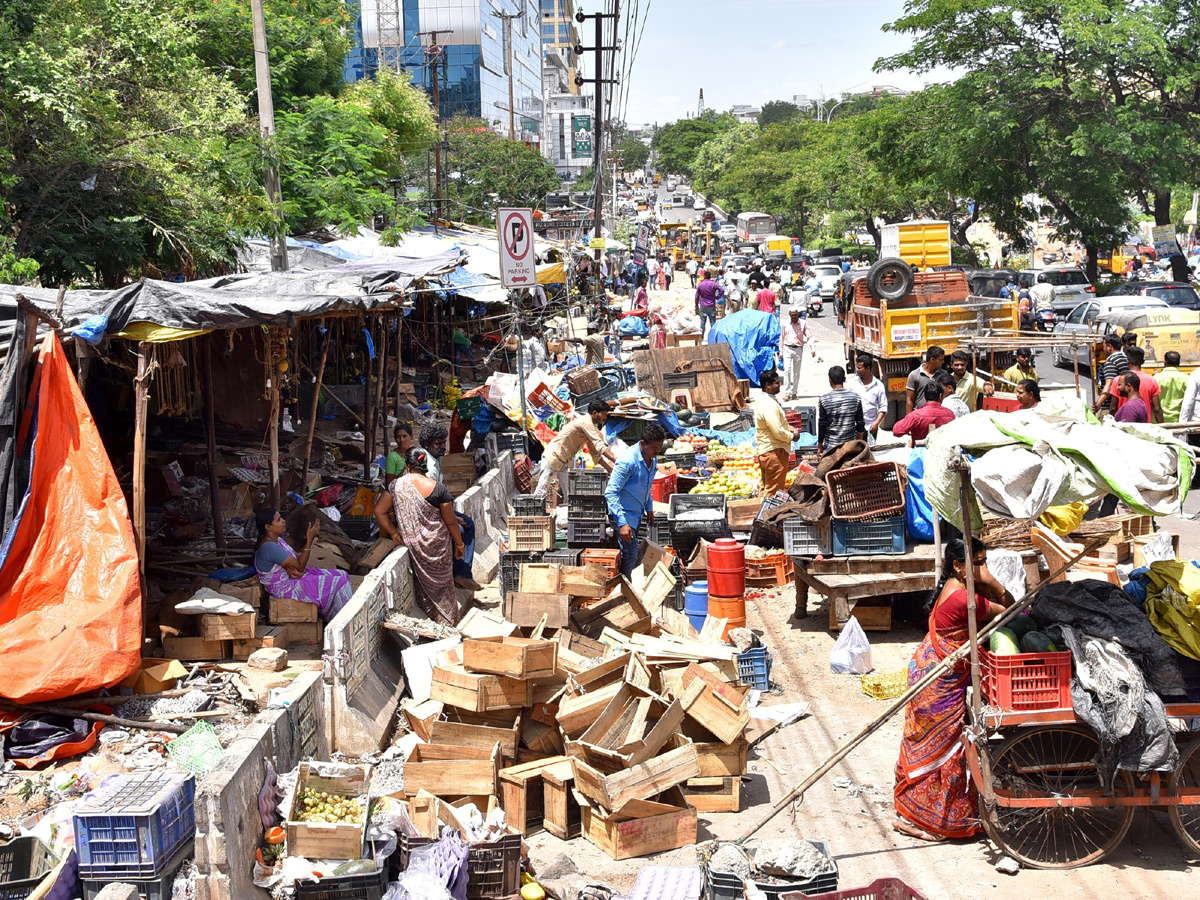  Demolition of Footpath Photo Gallery - Sakshi15