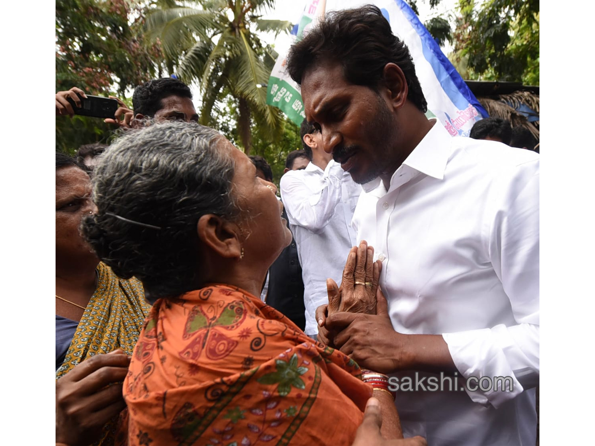 YS Jagan PrajaSankalpaYatra Day 204 Starts from Kajuluru - Sakshi7