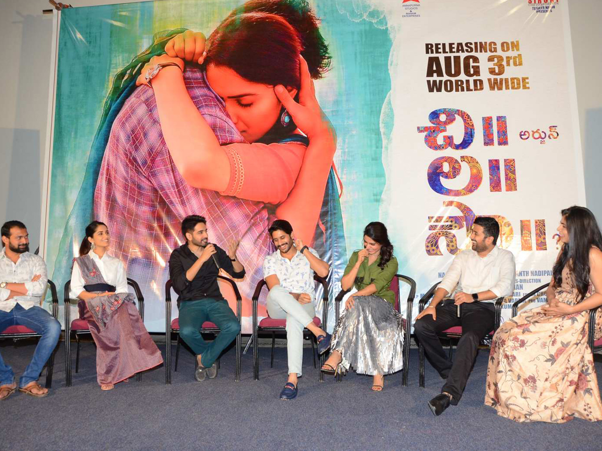 Chi La Sow Movie Press Meet Photo Gallery - Sakshi4