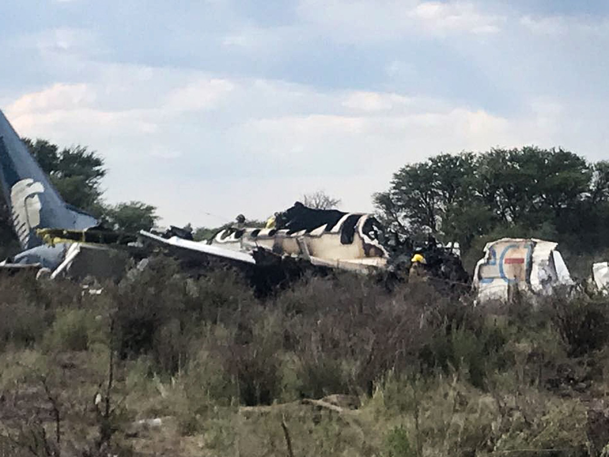 Aeromexico Plane Crashes in Mexico Photo Gallery - Sakshi2