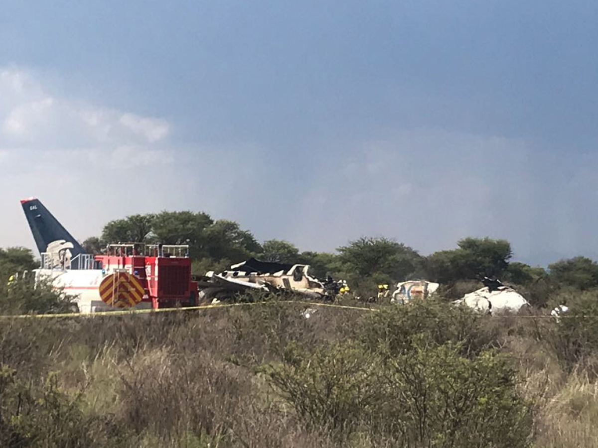 Aeromexico Plane Crashes in Mexico Photo Gallery - Sakshi6