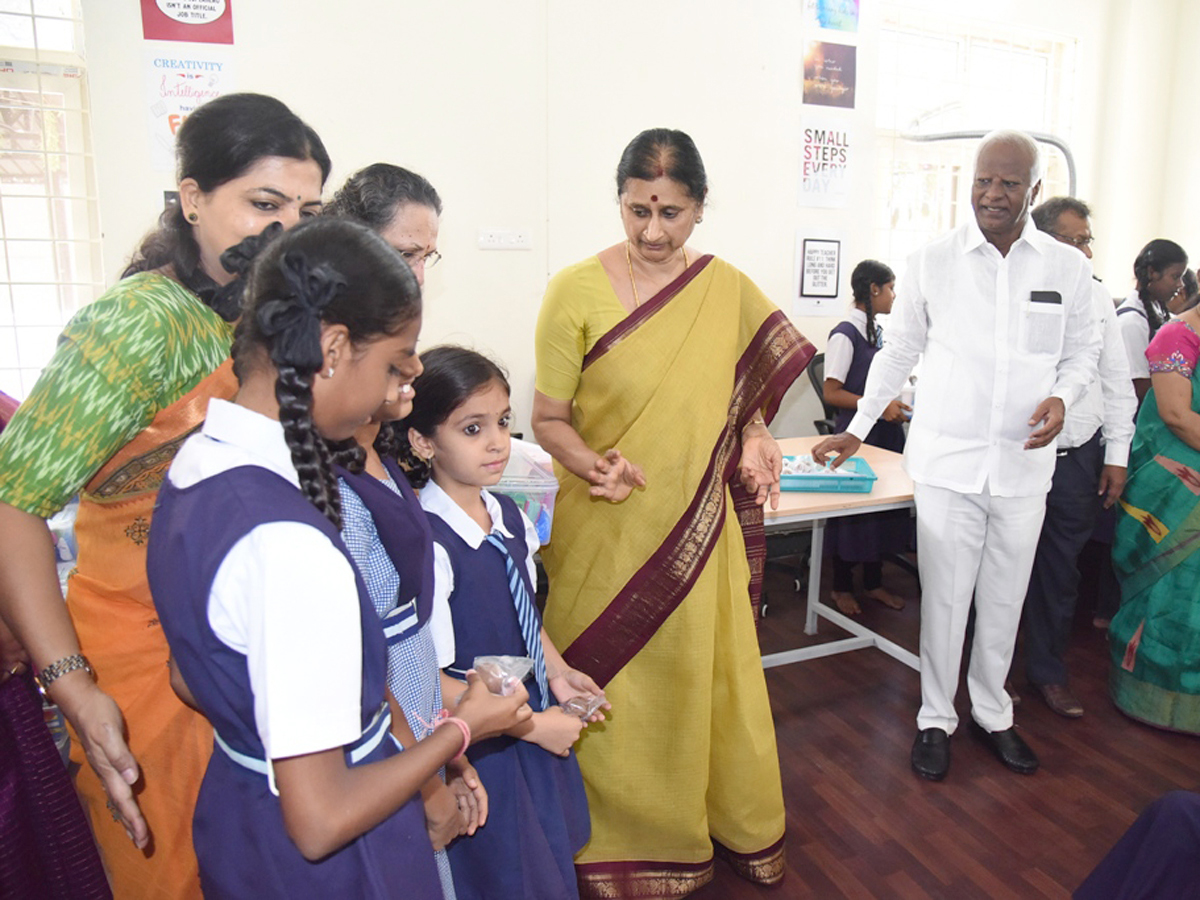 Health hygiene scheme launched at Raj Bhavan school Photo Gallery - Sakshi5