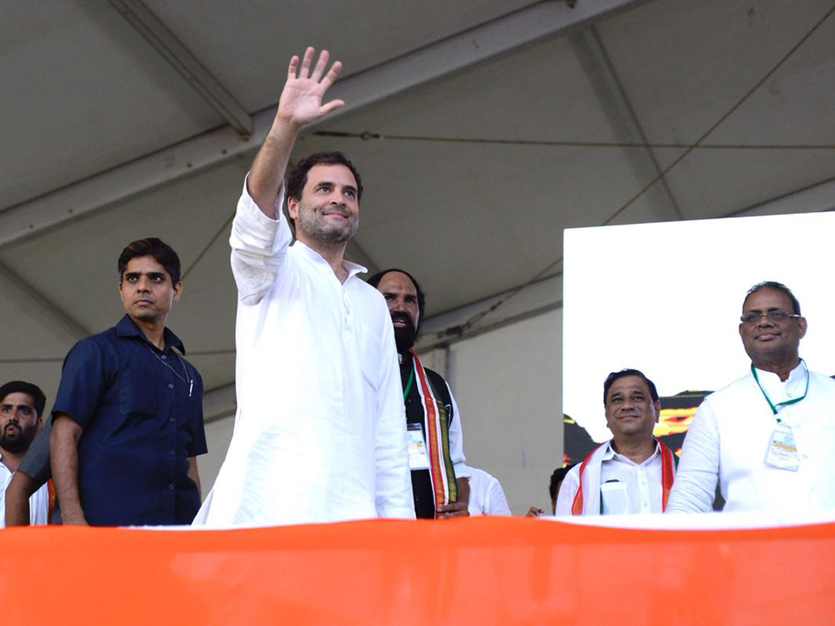 Congress President Rahul Gandhi Visit to Hyderabad Photo Gallery - Sakshi15