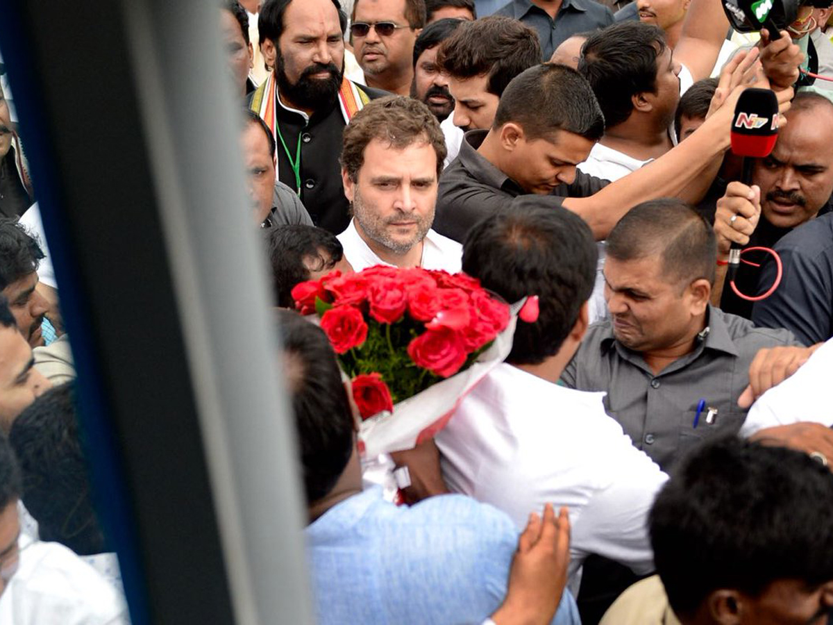 Congress President Rahul Gandhi Visit to Hyderabad Photo Gallery - Sakshi9