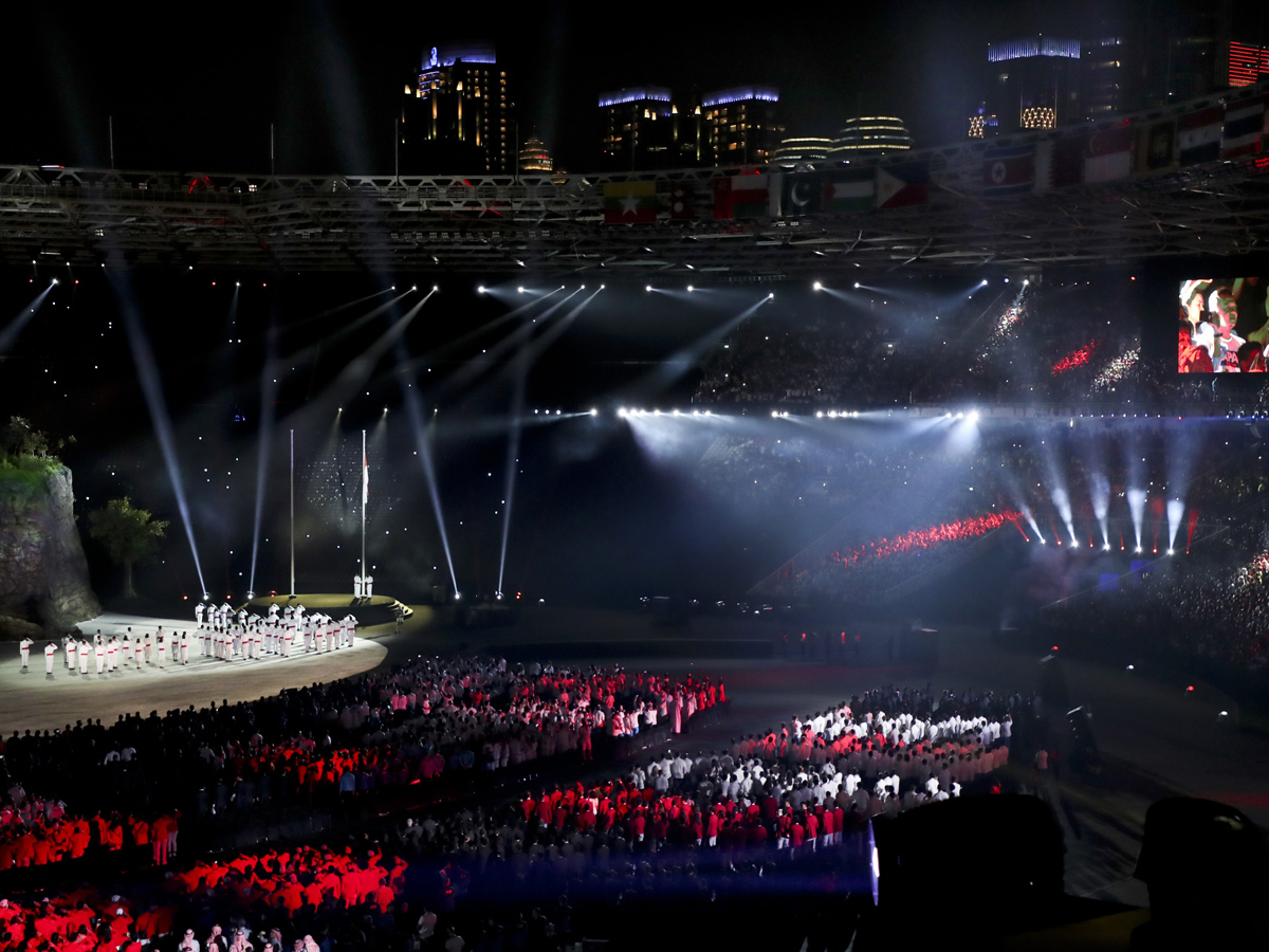 Asian Games 2018 Opening Ceremony Photo Gallery - Sakshi10