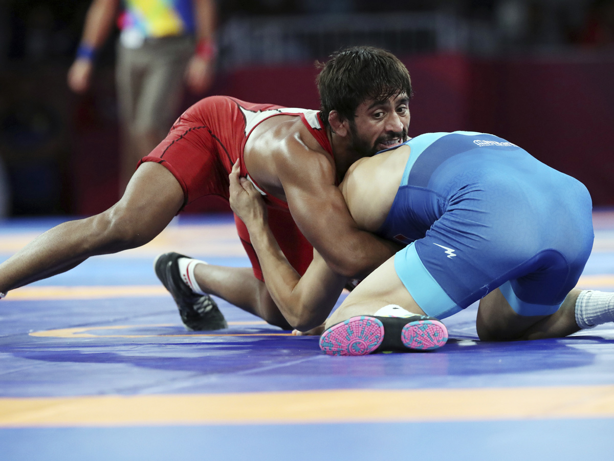 Indian Wrestler Bajrang Punia Wins Gold at Asian Games 2018 - Sakshi8