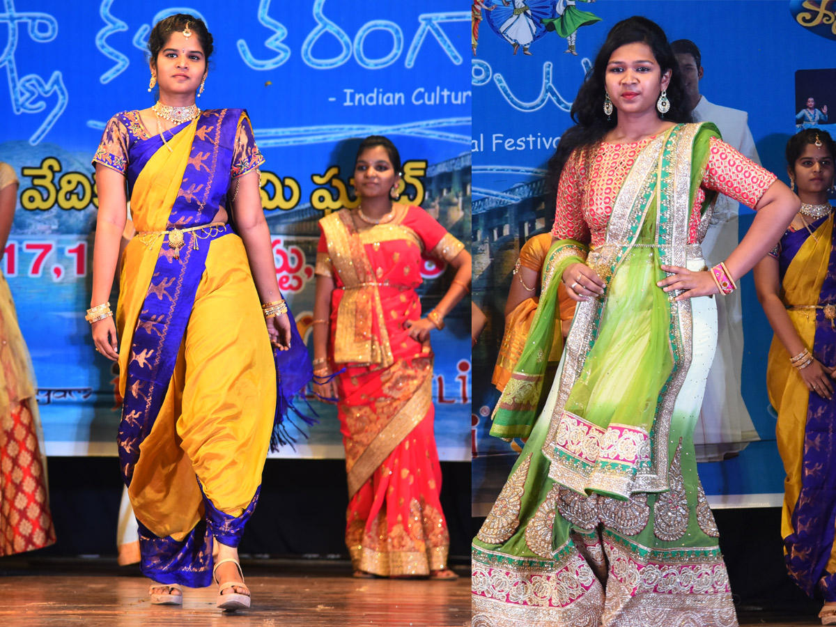 Traditional Fashion Show IN Guntur Photo Gallery - Sakshi11