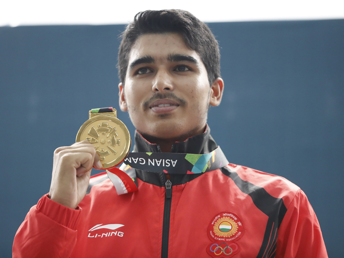 Asian Games 2018 Shooter Saurabh Chaudhary wins gold Photo Gallery - Sakshi4