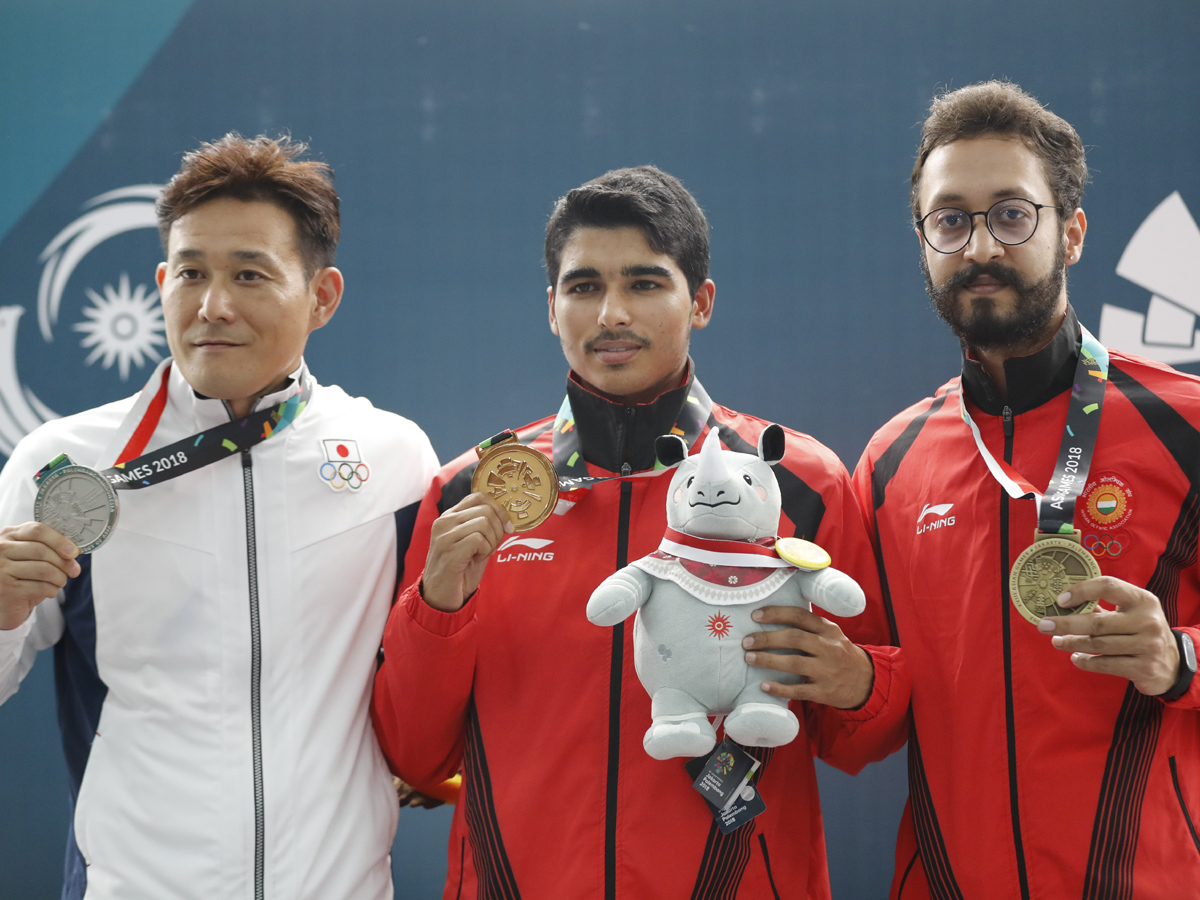 Asian Games 2018 Shooter Saurabh Chaudhary wins gold Photo Gallery - Sakshi5