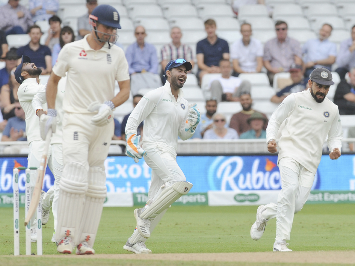 India Beat England By 203 Runs Photo Gallery - Sakshi13