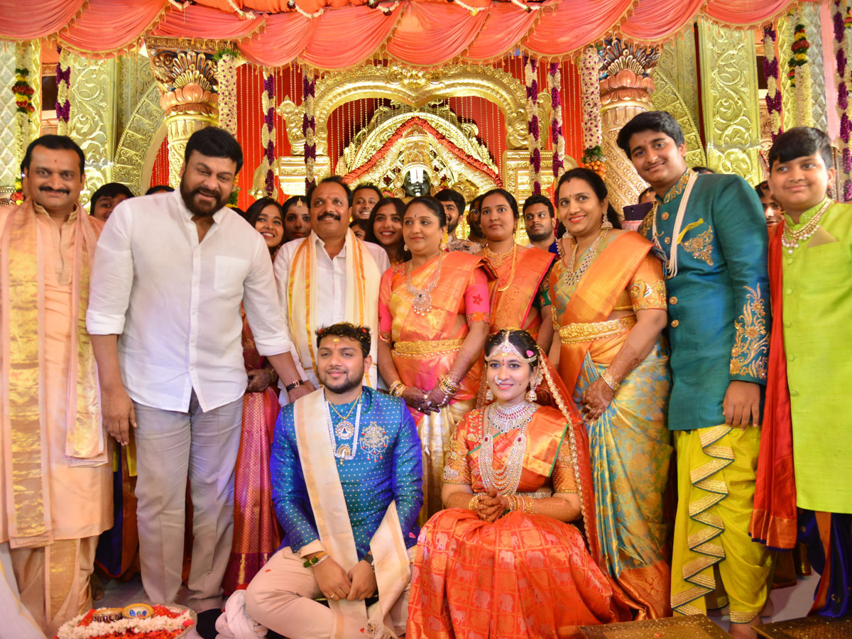 Celebs at Bandla Ganesh Brother Daughter Wedding Photo Gallery - Sakshi1