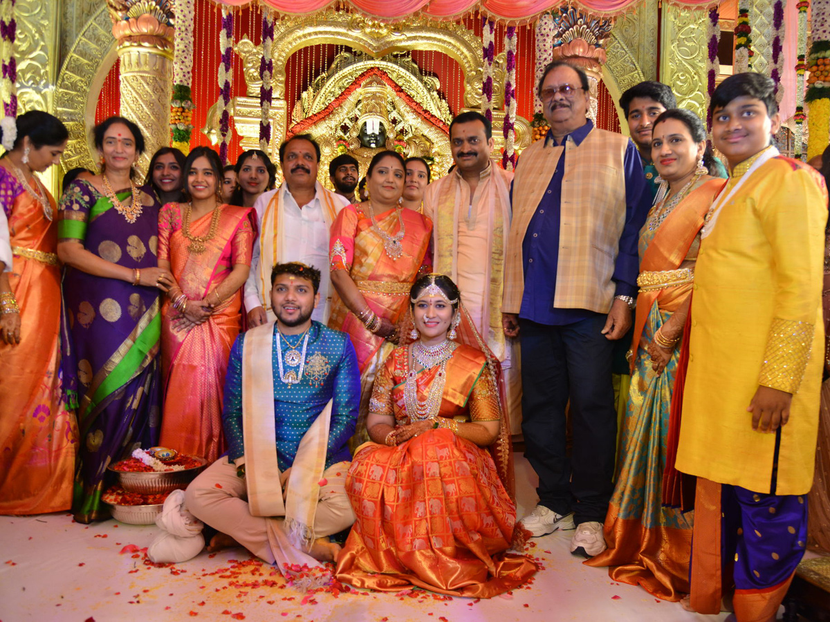 Celebs at Bandla Ganesh Brother Daughter Wedding Photo Gallery - Sakshi18