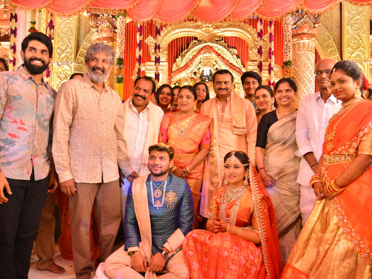 Celebs at Bandla Ganesh Brother Daughter Wedding Photo Gallery - Sakshi2