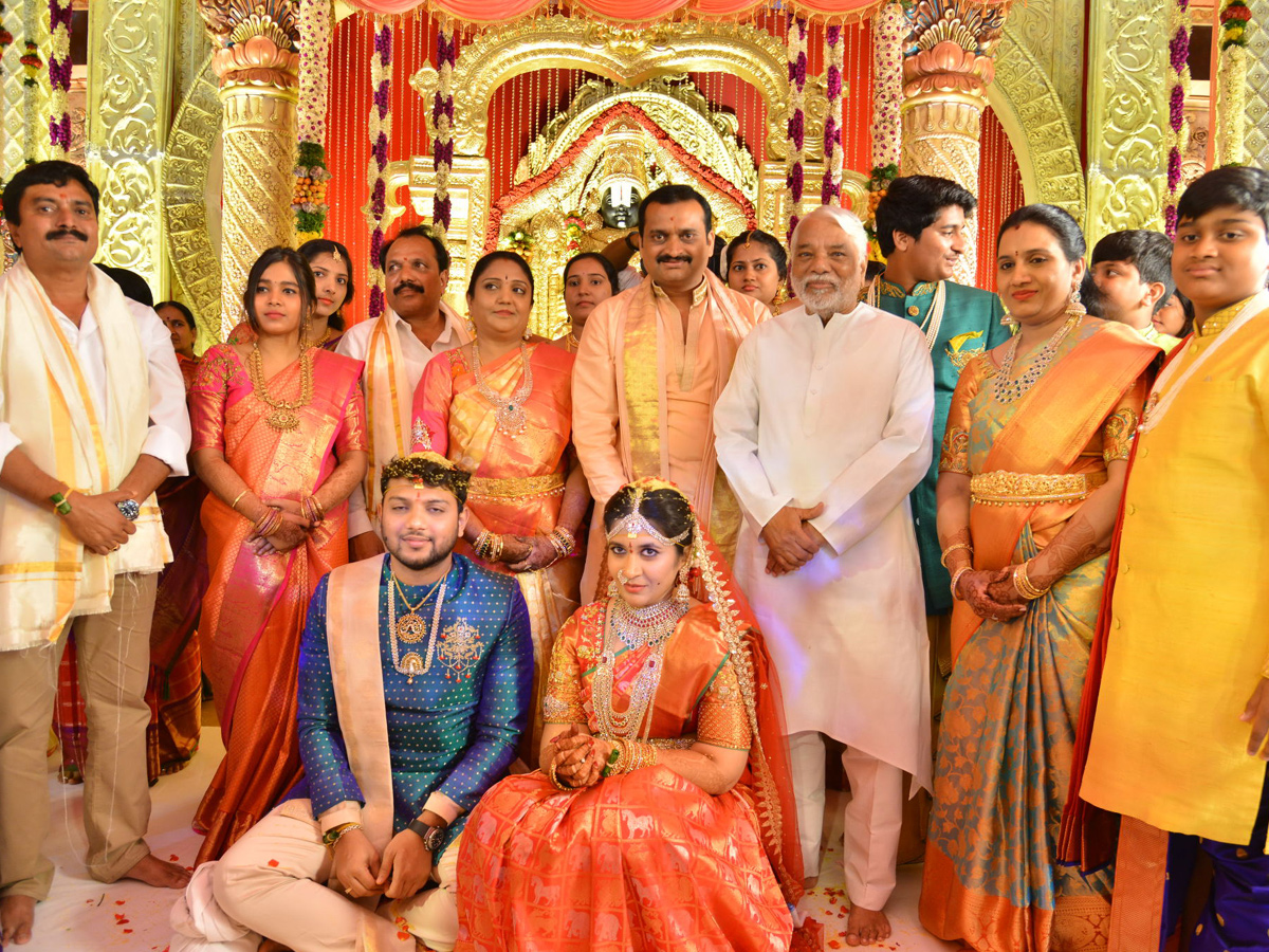 Celebs at Bandla Ganesh Brother Daughter Wedding Photo Gallery - Sakshi8