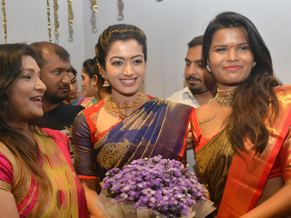 Rashmika Mandanna launched Mugdha Showroom Photo Gallery - Sakshi1