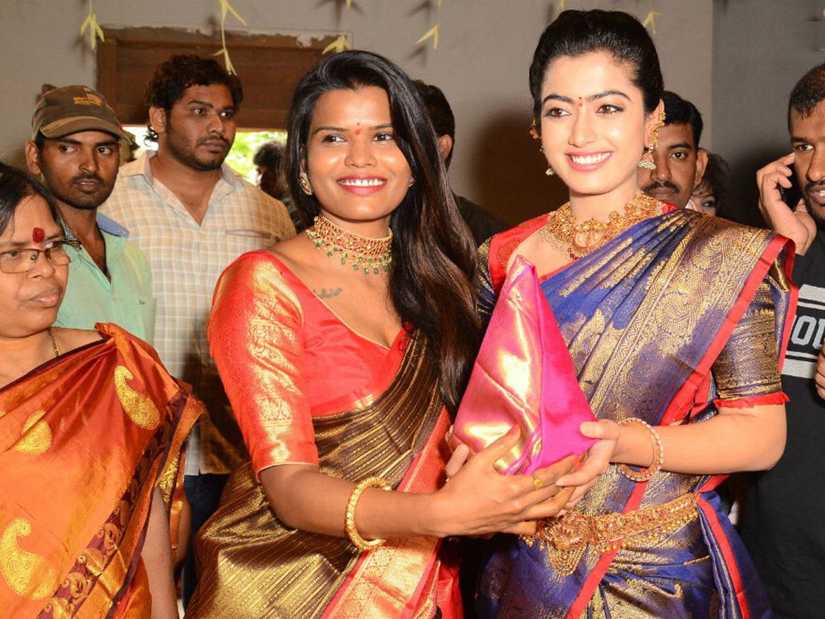 Rashmika Mandanna launched Mugdha Showroom Photo Gallery - Sakshi2