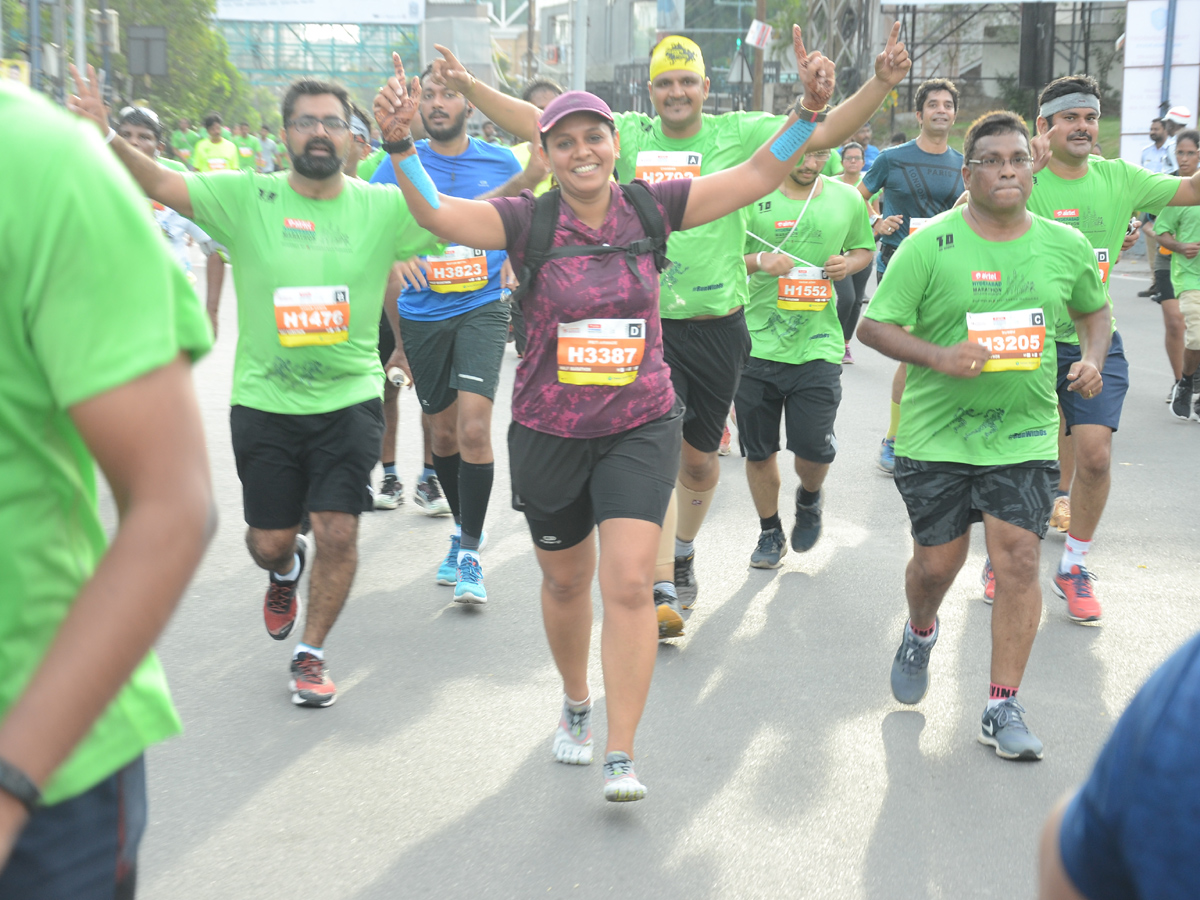 Airtel Hyderabad Marathon 2018 Photo Gallery - Sakshi1