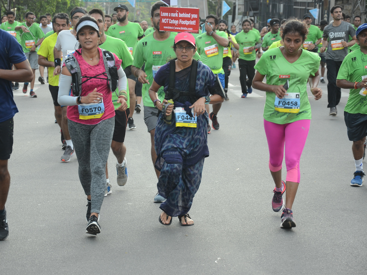 Airtel Hyderabad Marathon 2018 Photo Gallery - Sakshi5