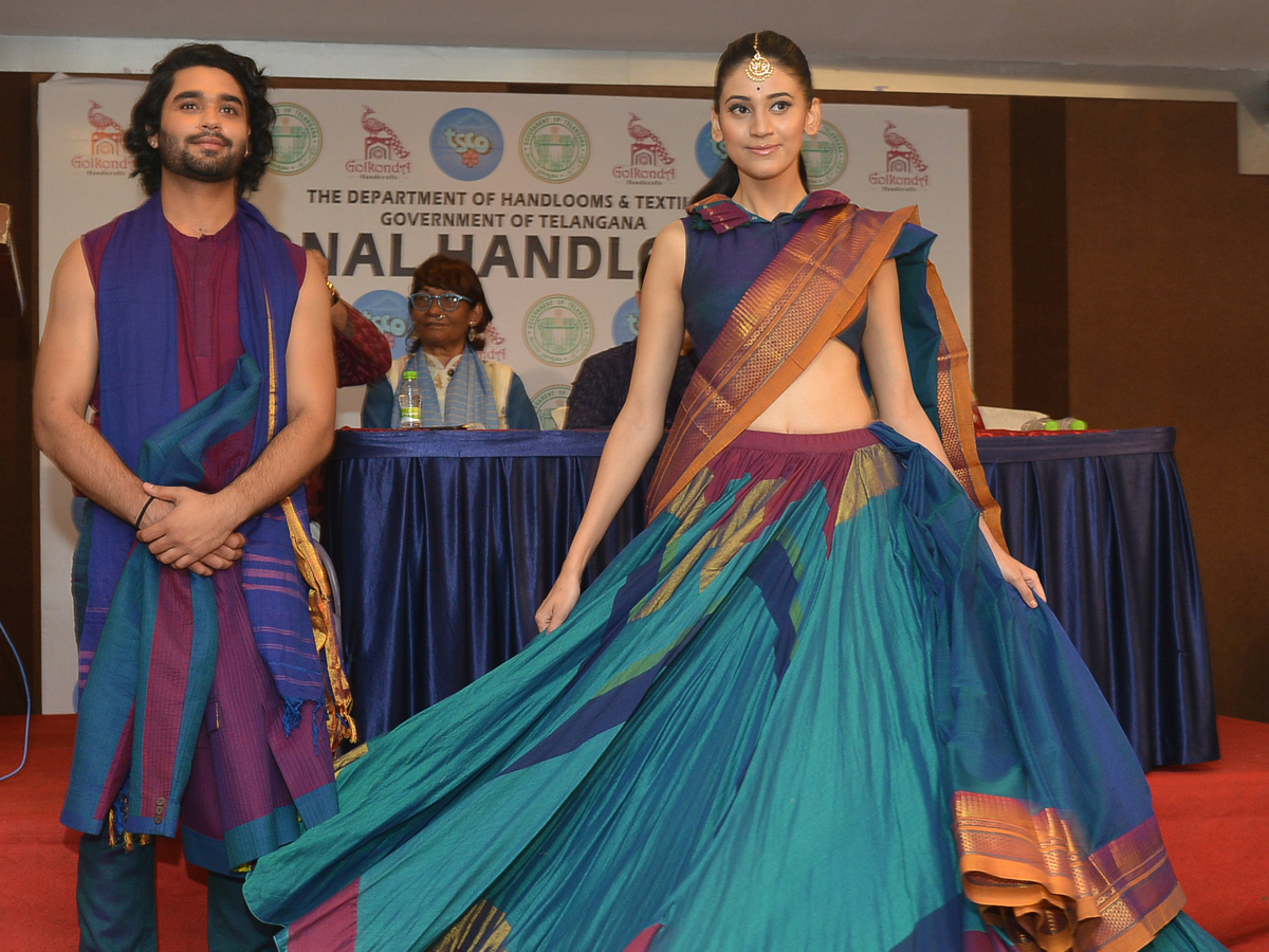 National Handloom Day Celebration in Hyderabad - Sakshi2