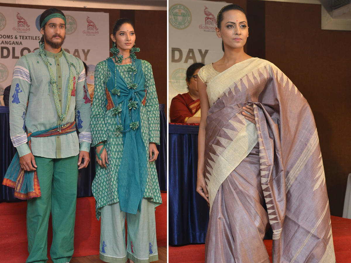 National Handloom Day Celebration in Hyderabad - Sakshi8