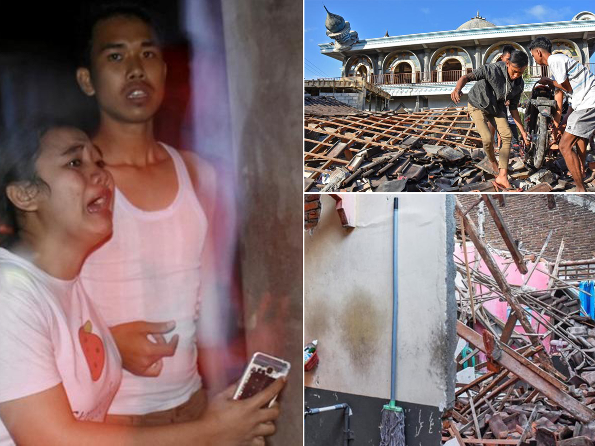 Massive earthquake hits Indonesia Photo Gallery - Sakshi1