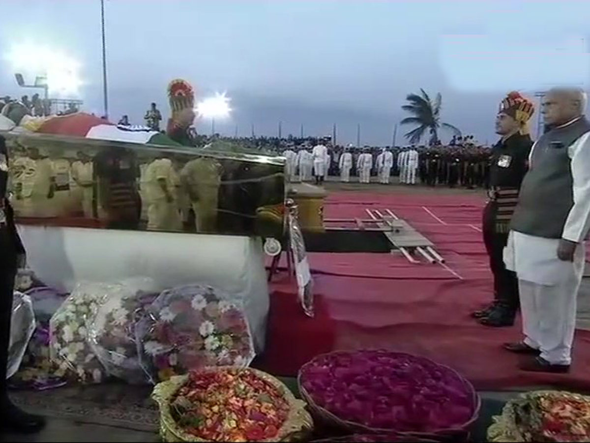 M Karunanidhi Final Rites Chennai Merina Beach Photo Gallery - Sakshi24