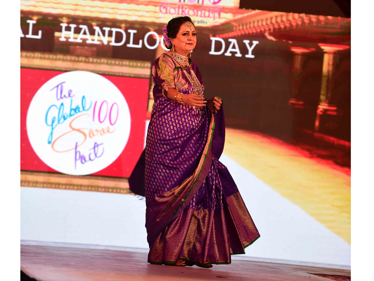 National Handloom Day Celebrations at Shilparamam - Sakshi14