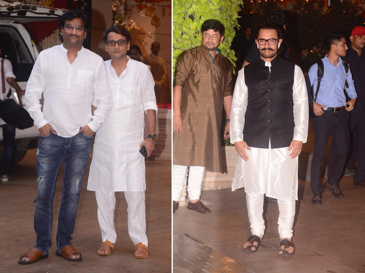 Ganesh Chaturthi Party at Mukesh Ambani House Photo Gallery - Sakshi9