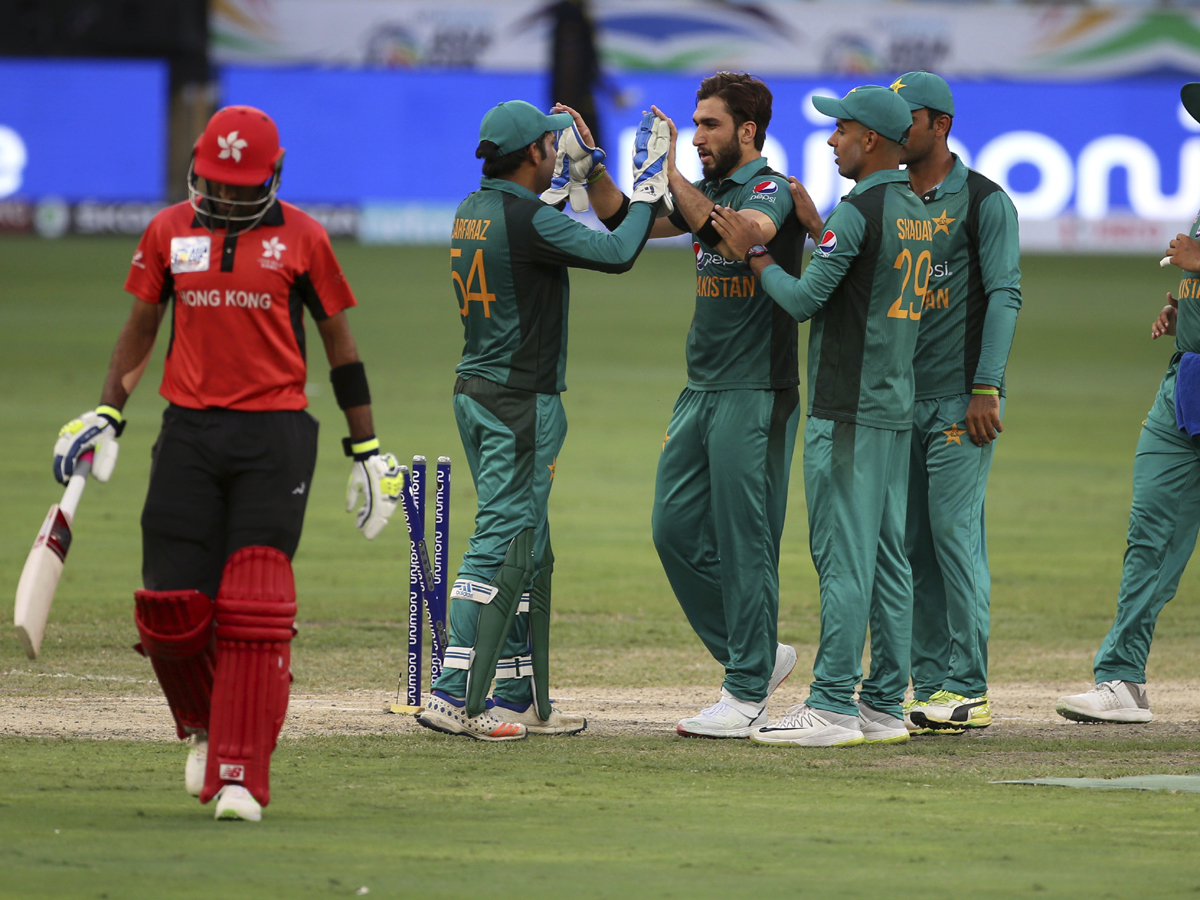 Asia Cup 2018 Pakistan Beat Hong Kong by Eight Wickets Photo Gallery - Sakshi1