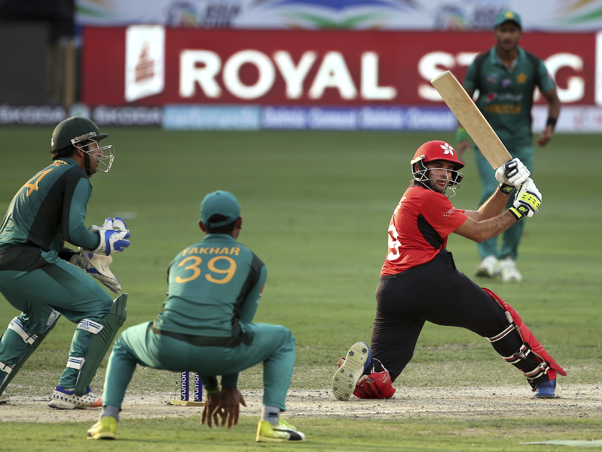 Asia Cup 2018 Pakistan Beat Hong Kong by Eight Wickets Photo Gallery - Sakshi5