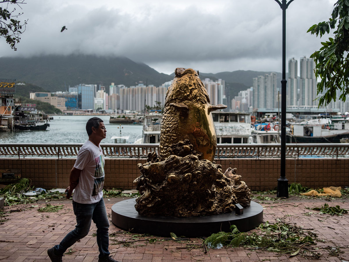 Typhoon Mangkhut hits China Photo Gallery - Sakshi10