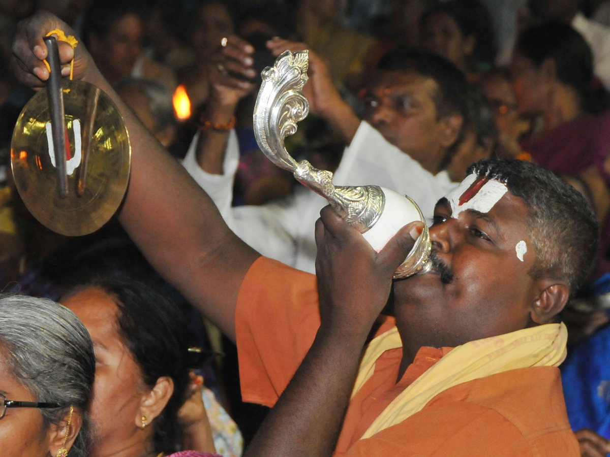 Srivari Garuda Vahana Seva in Tirumala Photo Gallery - Sakshi15