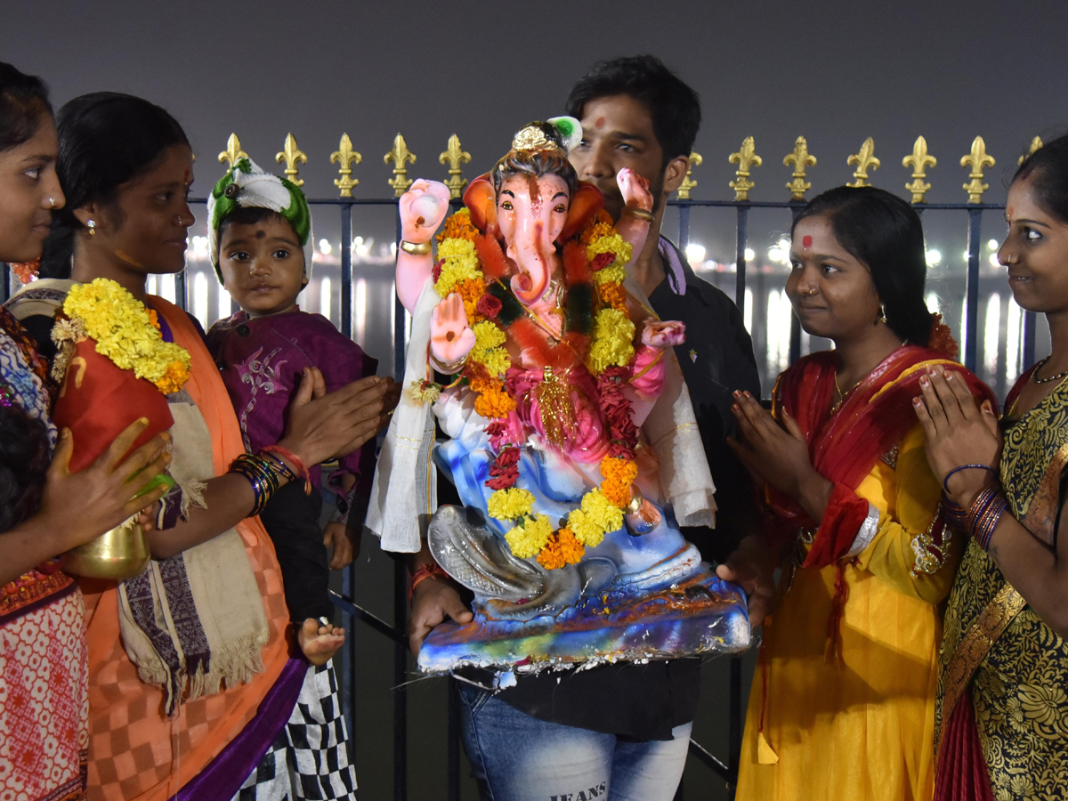 Ganesh Nimajjanam Celebrations in Hyderabad - Sakshi3