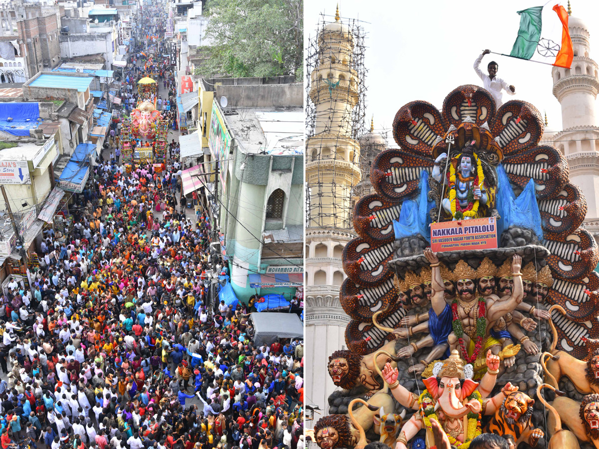 hyderabad ganesh shobha yatra 2018 - Sakshi5