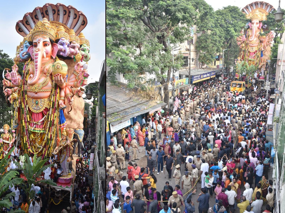 khairatabad ganesh immersion  - Sakshi8