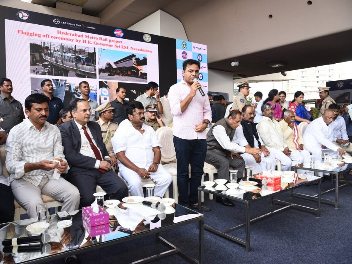 Ameerpet to LB Nagar Metro Rail Opening Photo Gallery - Sakshi15