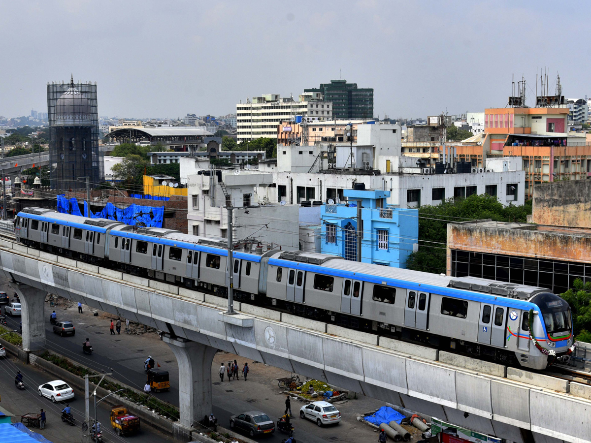 Ameerpet to LB Nagar Metro Rail Opening Photo Gallery - Sakshi20