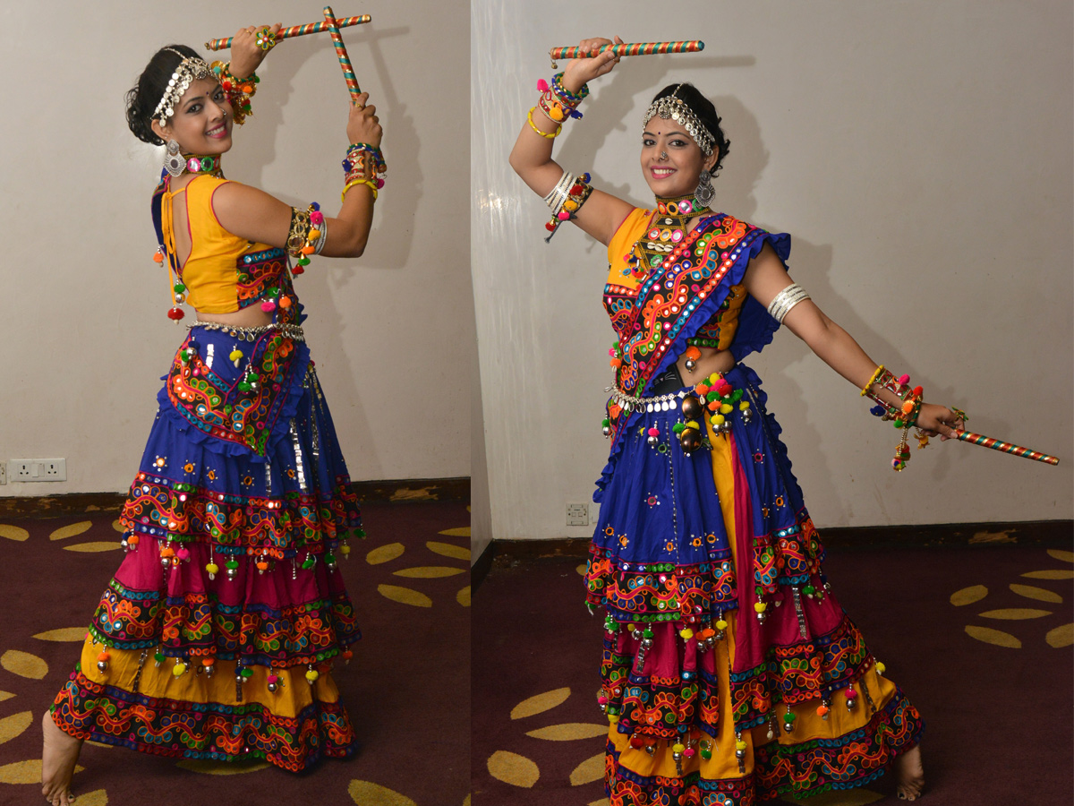 Navratri Dandiya Celebrations in Hyderabad Photo Gallery - Sakshi10