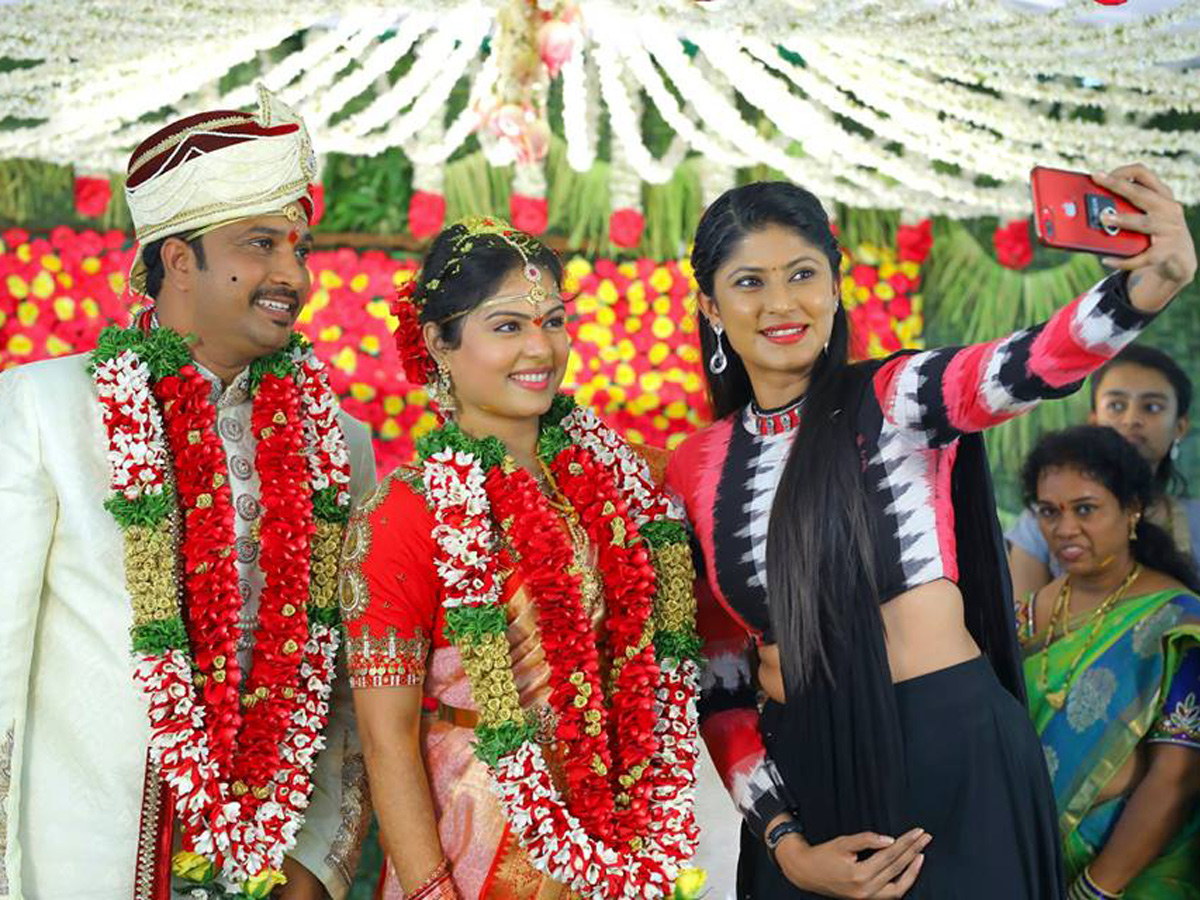 Anchor Chitralekha Marriage Photo Gallery  - Sakshi2